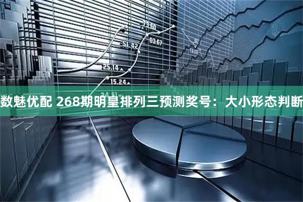 数魅优配 268期明皇排列三预测奖号：大小形态判断